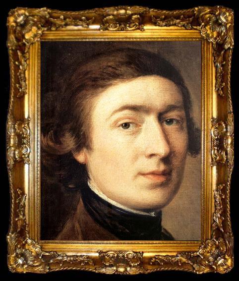 framed  Thomas Gainsborough Detail of Self-Portrait, ta009-2